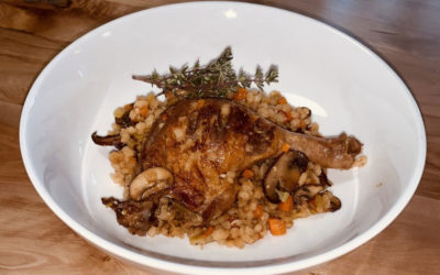 Easy One Pot Meal               Coq Au Riesling Duck and Barley